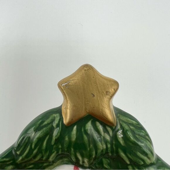 VTG Fitz & Floyd Nutcracker Sweet Canapé Plate Christmas Tree Clara 1992 Retired - Picture 5 of 7